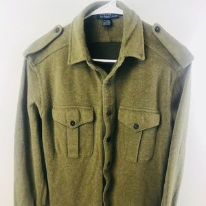 Men's Vintage Ralph Lauren Military Wool Shirt